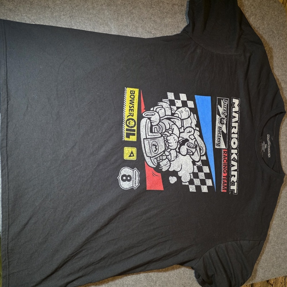 Mario Kart Racing Team Graphic T-shirt 2XL 992